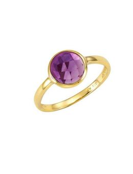 CELESTA Fingerring 375 Gold mit Amethyst