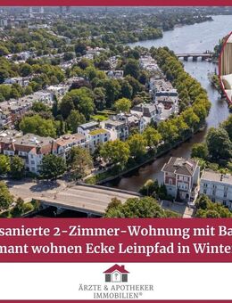 Frisch sanierte 2-Zimmer-Wohnung mit Balkon - charmant wohnen Ecke Leinpfad in Winterhude - Hamburg