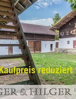 Schönste Alleinlage: Rottaler 4-Seithof auf ca. 4 ha. - mehrere Wohneinheit. mögl., ideal für Pferde - Pfarrkirchen