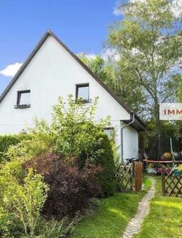 IMMOBERLIN.DE - Herrliches Einfamilienhaus mit Gartenidyll in sehr ruhiger Lage am Stadtrand - Berlin