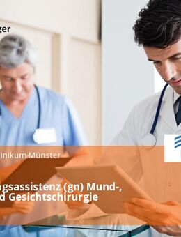 Versorgungsassistenz (gn) Mund-, Kiefer- und Gesichtschirurgie - Münster