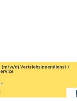 Mitarbeiter (m/w/d) Vertriebsinnendienst / Customer Service - Altendiez