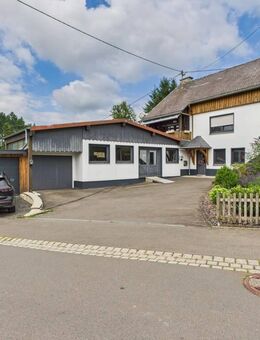 Handwerker aufgepasst! Einfamilienhaus mit großer Werkstatt. - Arzfeld