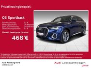 Audi Q3, Sportback 45 TFSIe S line, Jahr 2024 - Hamburg