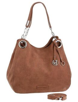 Bruno Banani Henkeltasche, mit Schmuckanhänger und silberfarbenen Details
