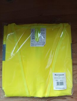 Warnweste Fahrrad neu orig. Verpackt bis 1,94m Unisex - Berlin
