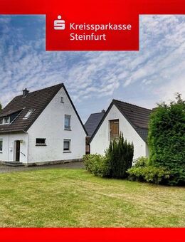 Solides, modernisiertes Einfamilienhaus mit Vollkeller, Nebengebäude und vielseitigem Raumangebot! - Ibbenbüren