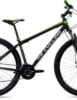 KS Cycling Mountainbike Xceed, 24 Gang Shimano Acera Schaltwerk, Kettenschaltung, für Herren, Kettenschaltung
