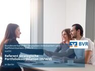 Referent Strategische Portfoliokoordination (m/w/d) - Berlin