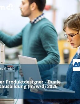 Technischer Produktdesigner - Duale Ingenieursausbildung (m/w/d) 2026 - Krefeld