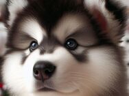 Alaskan Malamute Notizbuch Buch: Das perfekte Geschenk für Schlittenhund Liebhaber & Husky-Fans, Buch mit Hundemotiv Liniert, DIN A5: Tagebuch, Huskywelpe - Cover, schönes Motiv, Dogs - Spremberg