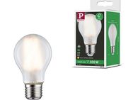 Paulmann LED-Leuchtmittel Eco-Line Filament 230V LED Birne E27 1er-Set 1521lm 7,2W 3000K Matt, E27, 1 St., Warmweiß
