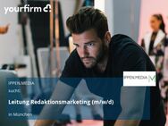 Leitung Redaktionsmarketing (m/w/d) - München