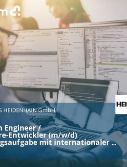 IT Solution Engineer / Middleware-Entwickler (m/w/d) Gestaltungsaufgabe mit internationaler Dimension - Traunreut