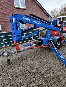 Anhänger Arbeitsbühne,Hebebühne,Hubsteiger,12,4 m Mieten 130€ oder Kaufpreis: 17900€. - Talkau