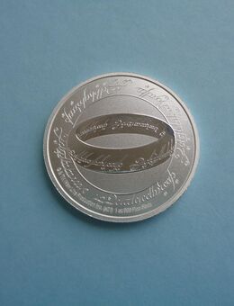 1 Unze Silber 999 Der eine Ring - Herr der Ringe / Niue - Halle (Saale)