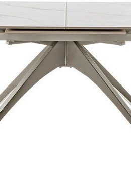 MCA furniture Esstisch CERRITO Auszugtisch 160-220 cm - marmoriert (1-St), Keramik,Metall,Synchronauszug,ausziehbar,8-10 Personen