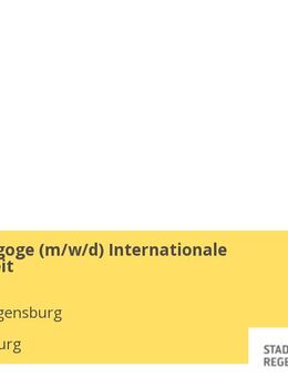 Sozialpädagoge (m/w/d) Internationale Jugendarbeit - Regensburg