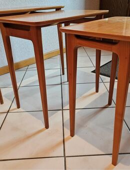 w14) 3x gebrauchte kleine Tische - einzeln oder als Set - Beistelltisch Holz - Burgdorf Zentrum
