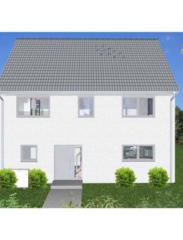 Fertig projektiertes Einfamilienhaus Schlüsselfertig - Massivhaus 140 m² inkl. Grundstück, Dachgeschoss ausbaufähig - Zellingen