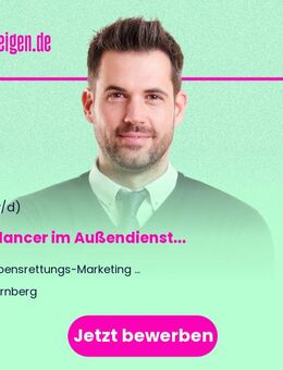 Freelancer im Außendienst (m/w/d) - Hilpoltstein