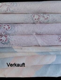 Schöne Vintage Bettwäsche Doppel Garnitur, original aus den Anfang 80er Jahren - Niederfischbach
