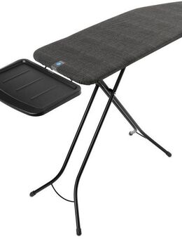 Brabantia Bügelbrett Bügeltisch C, 124 x 45 cm, Dst-Ablage Solide, Bügelfläche 124x45 cm, Fairtrade-zertifiziert