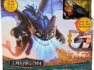 Spin Master Spielfigur Dragons Movie - Plasma Blast Ohnezahn, mit Licht- und Soundeffekt