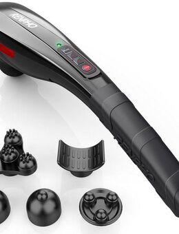 RENPHO Massagegerät Kabelloses tragbares Massagegerät, Tiefengewebsmassage zur Ganzkörperentspannung