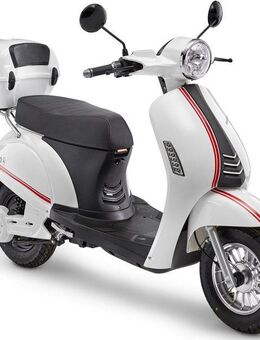 Luxxon E-Mofaroller E 3000, 3000 W, 25 km/h, bis zu 65 km Reichweite, mit Straßenzulassung, 2 Sitzplätze