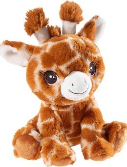 Heunec® Kuscheltier Giraffe sitzend, 20 cm, enthält recyceltes Material