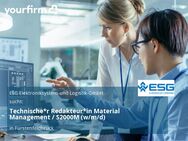 Technische*r Redakteur*in Material Management / S2000M (w/m/d) - Fürstenfeldbruck