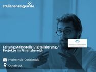 Leitung Stabsstelle Digitalisierung / Projekte im Finanzbereich - Osnabrück