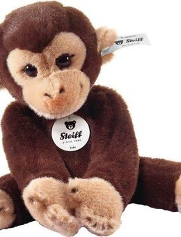 Steiff Kuscheltier Koko Affe braun, 25 cm