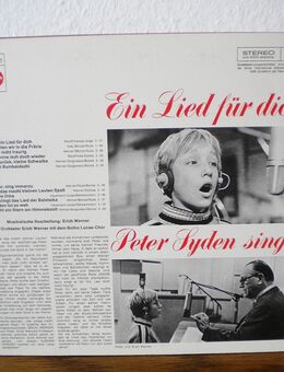 Peter Syden-Ein Lied für dich-Vinyl-LP - Linnich