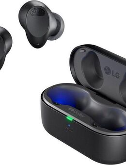 LG TONE Free T90S wireless In-Ear-Kopfhörer (Active Noise Cancelling (ANC), LED Ladestandsanzeige, UV-Reinigung, kompatibel mit Siri, Google Assistant, Siri, Bluetooth, aptX Bluetooth)