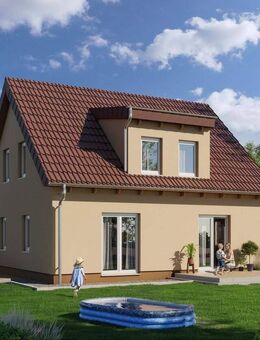 Modernes Einfamilienhaus mit Gartenterrasse und 2 Pkw-Stellplätzen - Machern
