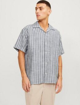 Jack & Jones Kurzarmhemd JORCABANA STRIPE SHIRT SS SN