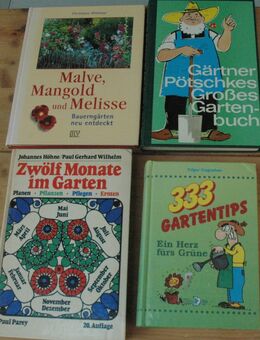 Bücher Malve Mangold + Melisse Bauerngarten, Ganzjahrestips usw. - Flensburg
