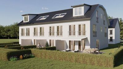 Erstellung von vier modernen Niedrigenergie-RH mit Stellplätzen im idyllischen und grünen Gilching