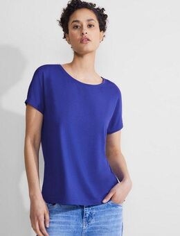 STREET ONE Shirttop in Unifarbe