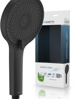 Schütte Handbrause RAVEN, (Set), 3-fach verstellbar, Antikalk, wassersparend