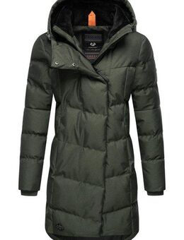 Ragwear Wintermantel Pavla stylischer Winterparka mit Teddyfutter und Kapuze