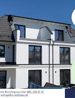 Großzügige, hochwertig ausgestattete 3-Zimmer-EG-Gartenwohnung mit Terrasse und zwei großen Hobbyräumen - München