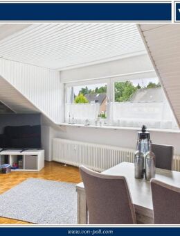 Gepflegte 3-Zimmer-Dachgeschosswohnung in ruhiger Lage von Pulheim-Stommeln - Pulheim
