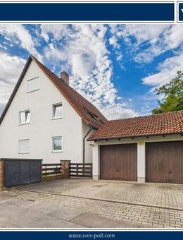 Wohnen mit mehreren Generationen - Haus mit tollem Grundstück & Ausbaureserven in Barthelmesaurach! - Kammerstein
