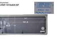 Knaus Wohnwagenfenster ca 151,5 x 63,5 bzw 141 x 51 Parapress Son - Schotten Zentrum