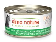 Sparpaket Almo Nature HFC Jelly 24 x 70 g - Thunfisch mit Rotem Knurrhahn