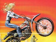JULIE WOOD - ein Mädchen und ihr Motorrad - von 1978 - Hannover