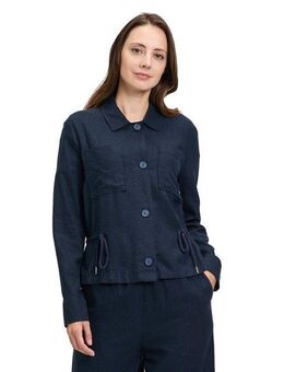 Betty&Co Jackenblazer Betty & Co Casual-Jacke mit Taschen Material